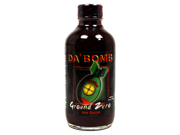 Da Bomb Ground Zero, Xtra Hot Sauce (118ml)