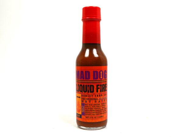 Mad Dog Liquid Fire Hot Sauce (148ml)