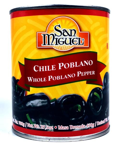 San Miguel - Chile Poblano (780g / 430g ATG)
