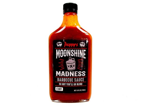 Pappys Moonshine Madness BBQ Sauce (375ml)