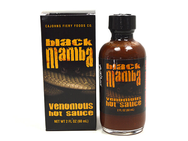 Ca Johns Black Mamba Venomous, Xtra Hot Sauce (60ml)