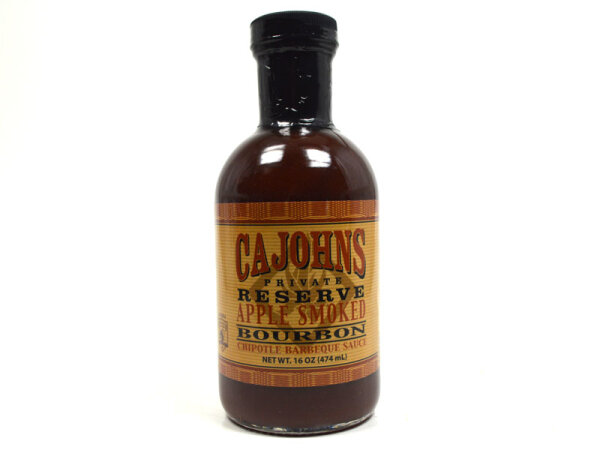Ca Johns Apple Smoked Bourbon Chipotle BBQ Sauce (473ml)