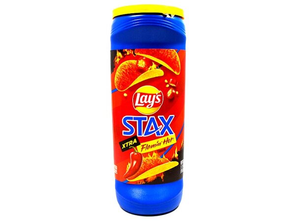 Lays Stax Xtra Flamin Hot Chips (155.9g)