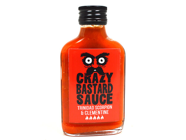 Crazy Bastard Sauce - Trinidad Scorpion & Clementine (100ml)
