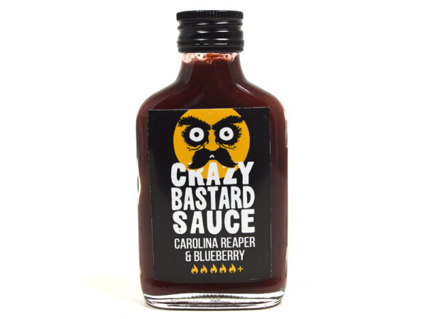 Crazy Bastard Sauce - Carolina Reaper & Blueberry (100ml)