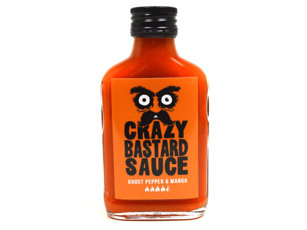 Crazy Bastard Sauce - Ghost Pepper & Mango (100ml)