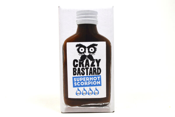 Crazy Bastard Sauce - Superhot Scorpion (100ml)