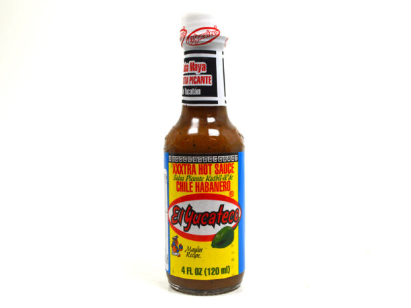 El Yucateco XXXTra Hot Habanero Hot Sauce (120ml)